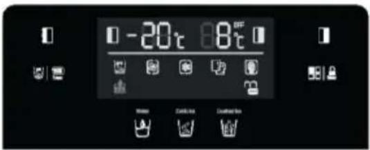 HOOVER FF2-695 - Priporočilo za nastavitev temperature - 1