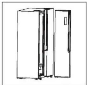 HOOVER FF2-695 - Retrait des portes - 4