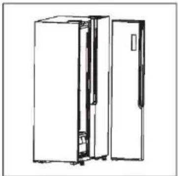 HOOVER FF2-695 - Retire las puertas - 4