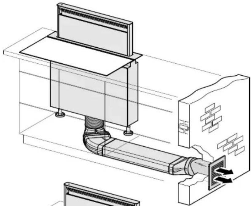 MIELE DAD 4941 - Exemples d'installation - 1