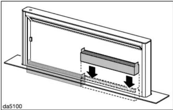 MIELE DAD 4941 - Installer/remplacer les filtres à char- bon actif - 1