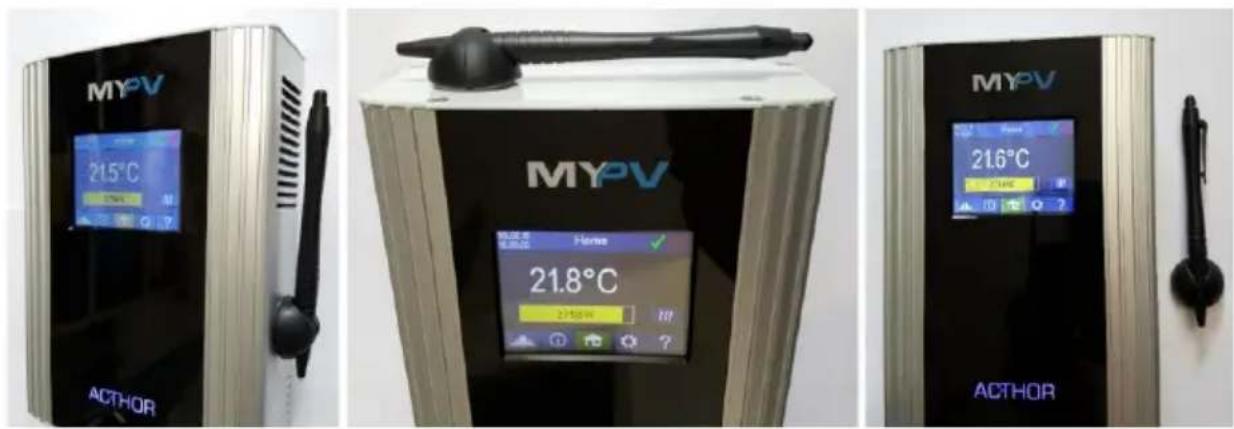 MYPV 21.5°C ACTHOR MYPV 21.8°C 27:50W ACTHOR MYPV 21.6°C 27:40W ACTHOR