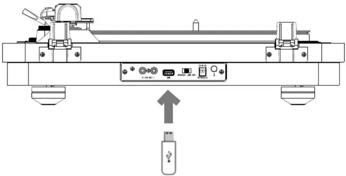 THOMSON TT650BT - c) USB-Aufzeichnen - 1