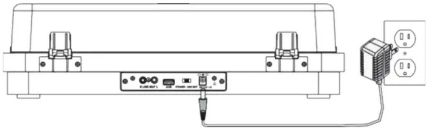 THOMSON TT650BT - Stroomvoorziening - 1
