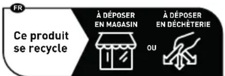 THOMSON TT650BT - Nous vous recommandons de respecter les consignes nationales de tri sélectif applicables au produit et à la notice. - 2