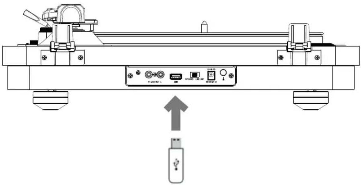 THOMSON TT650BT - c) USB-opname - 1