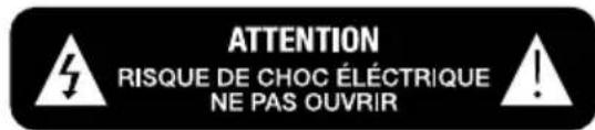 THOMSON TT650BT - AVERTISSEMENTS ET CONSIGNES DE SÉCURITÉ - 1