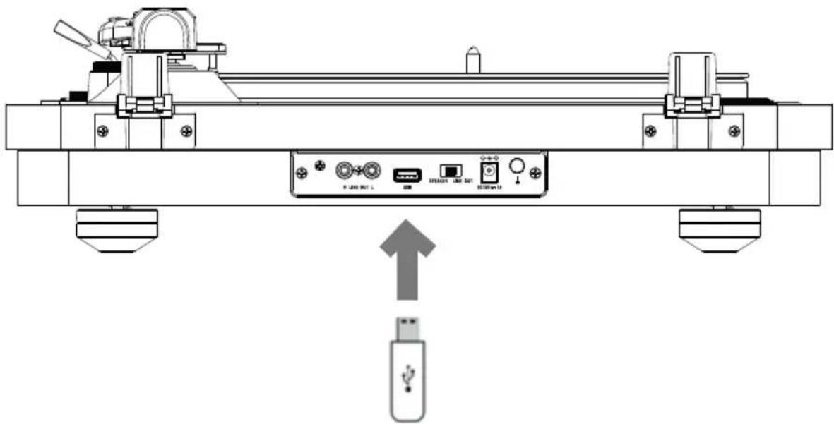 THOMSON TT650BT - c) Enregistrement USB - 1