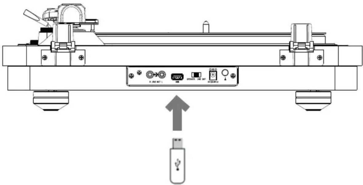 THOMSON TT650BT - c) Nagrywanie na USB - 1