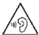 THOMSON WS702 - WARNING: risk of hearing impairment - 1