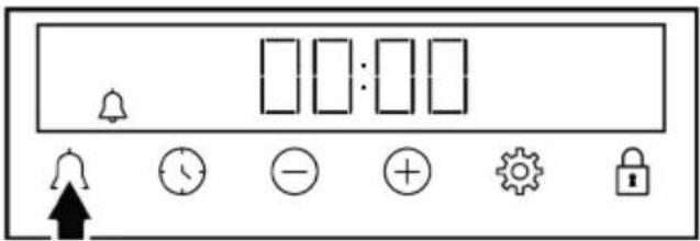 BEKO BBIS13300DXPSE - Setting the alarm - 2