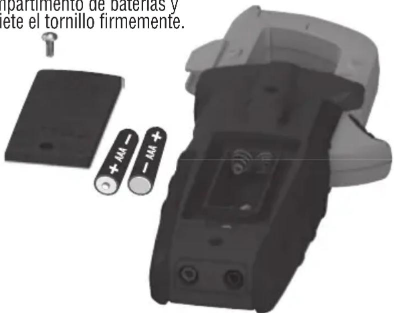 Klein Tools CL600 - REEMPLAZO DE LAS BATERÍAS - 1
