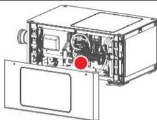 Barco SP2K-25 - Étiquettes de sécurité pour le rayon lumineux - 2