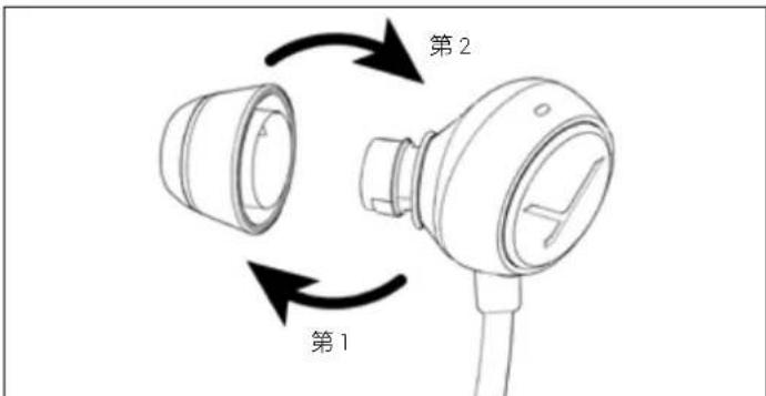 BEYERDYNAMIC Blue BYRD ANC - 选择/更换耳筒套 - 1