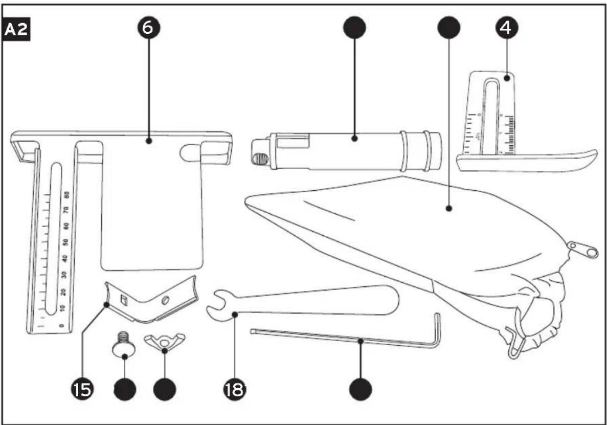 Gamma P-853 - Onderdelen - 1