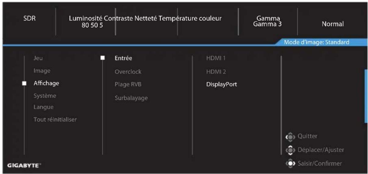 GIGABYTE GS27QC - Affichage - 1
