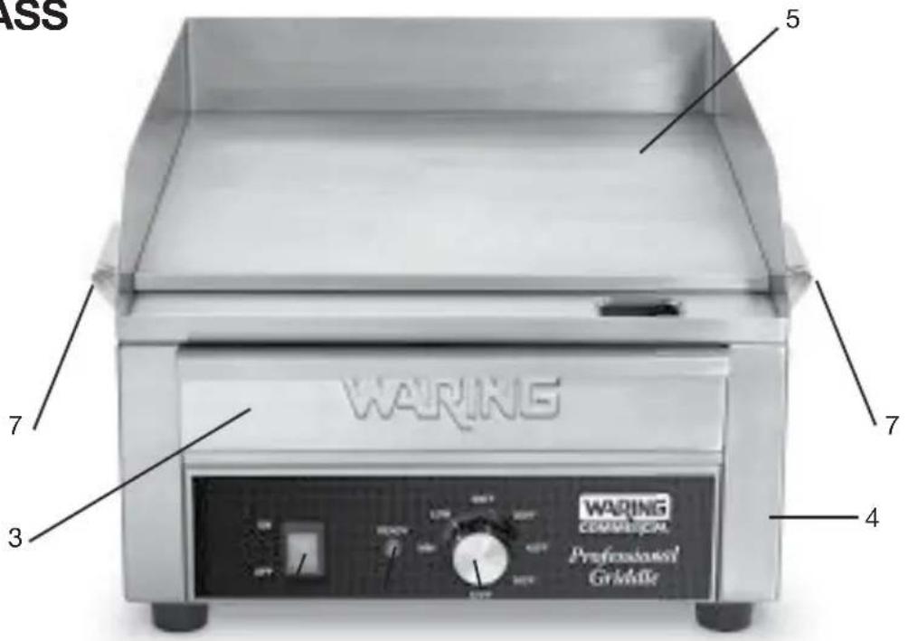 Waring Commercial WGR140X - ANTES DEL PRIMER USO, ES IMPRESCINDIBLE "CURAR" LA PLACA. - 1