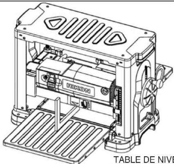 RIKON 25-130H - Pour niveler : - 2