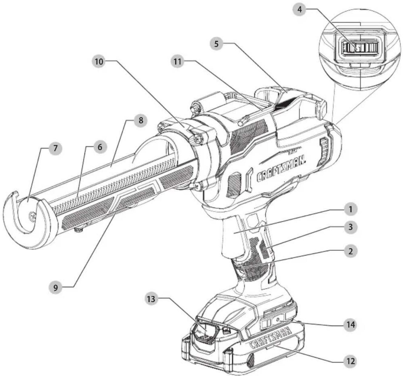 Craftsman CMCE600 - CMCE600 - 1