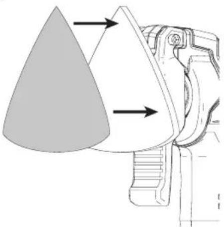 Craftsman CMCE501 - Instalación/Extracción de las Hojas de Lijado (Fig. E) - 1