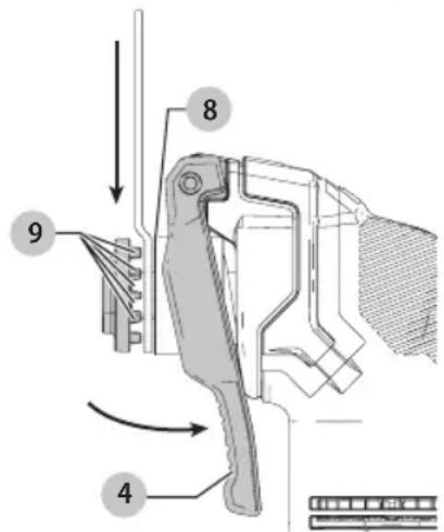Craftsman CMCE501 - Instalación/Extracción de Accesorios (Fig. B–D) - 1