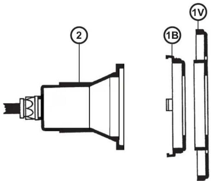 HAYWARD CrystalLogic - Bauliche Struktur ohne Liner - 2