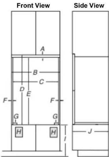 WHIRLPOOL WOES3027LS - Double Ovens Installed in Cabinet - 1