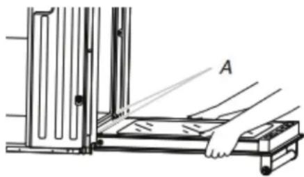 WHIRLPOOL WOEC3030LS - Enlever la/les porte(s) du four - 1