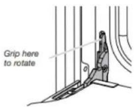 MAYTAG MOES6027LZ - Enlever la/les porte(s) du four - 2