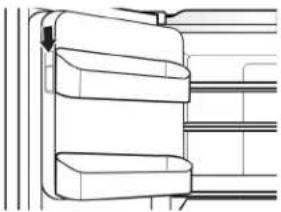 MAYTAG MRFF5036PZ - Mise en marche/arrêt de la machine à glaçons : - 1