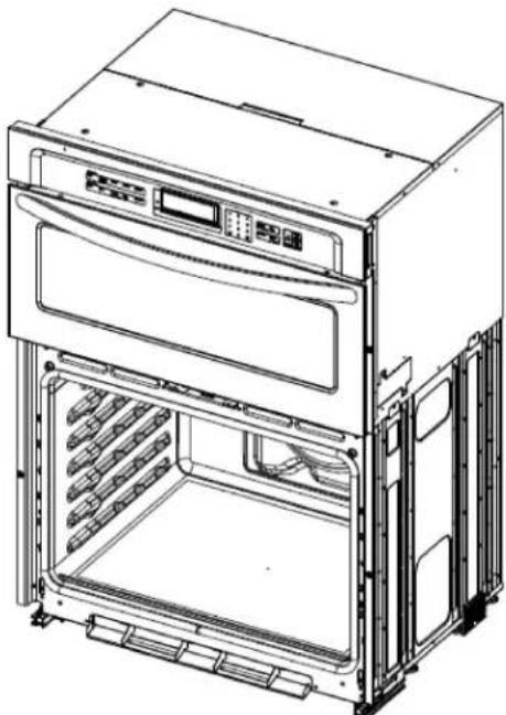 MAYTAG MOEC6030LZ - Positionnement des pieds du four - 5