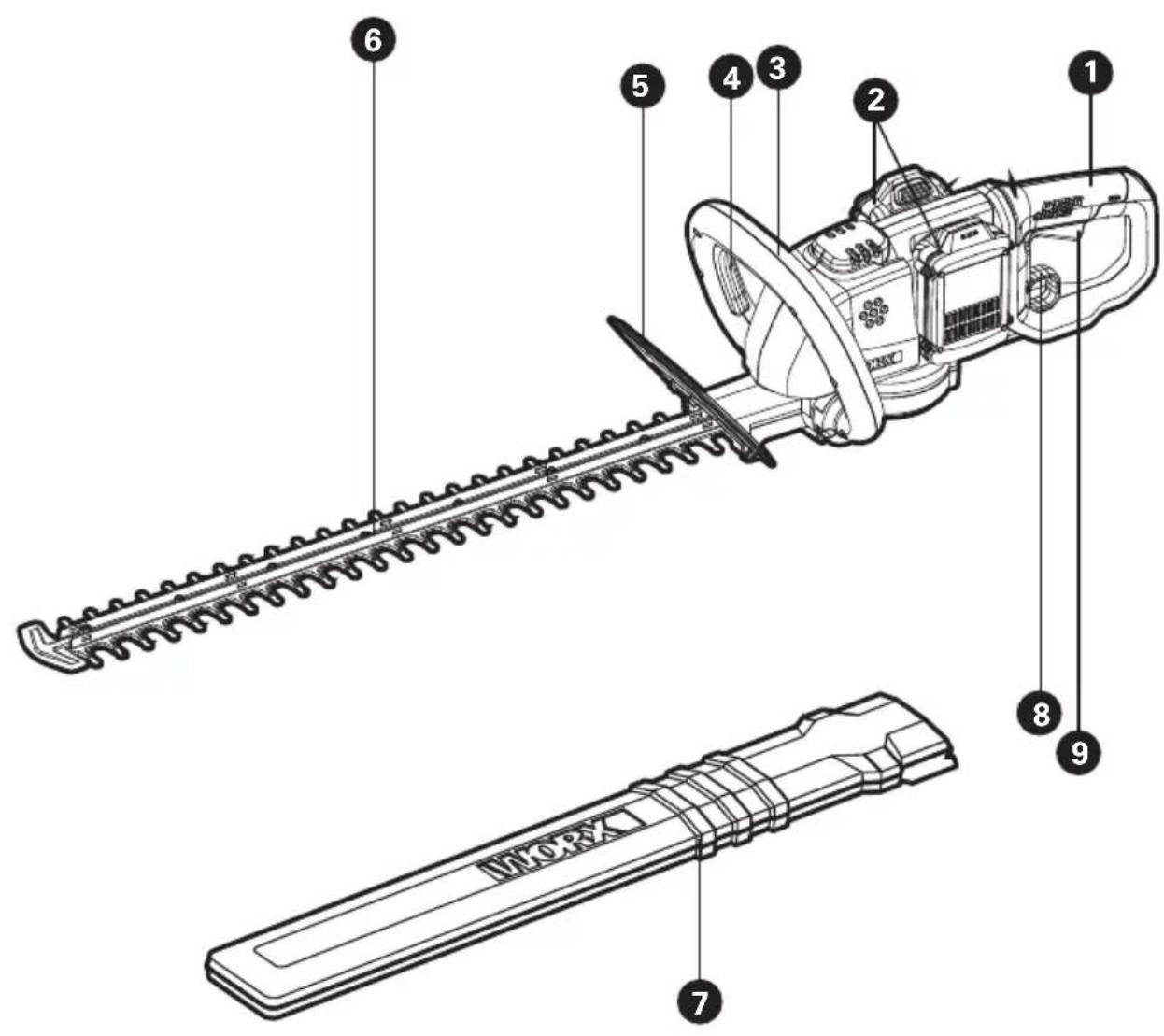 WORX WG284.1 - 1