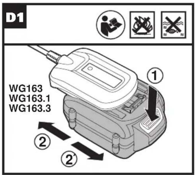 WORX WG163.8 - in 1 Cordless Trimmer/Edger EN - 6