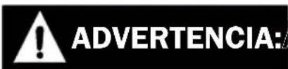 ADVERTENCIA: