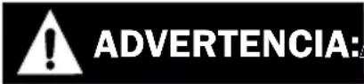 ADVERTENCIA: