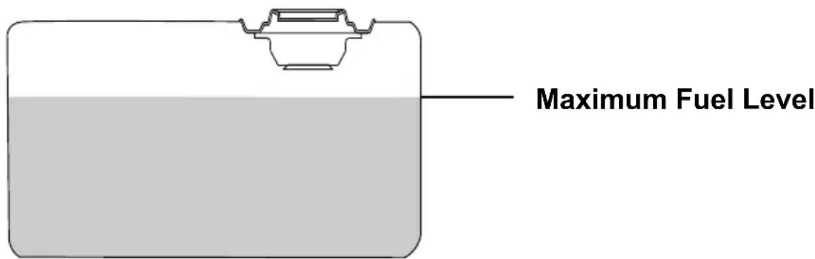 Maximum Fuel Level