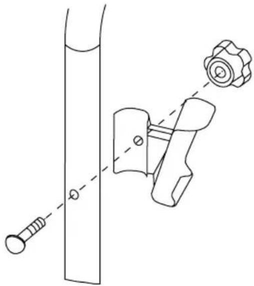Simpson CM60973 - Install button-style handle - 2