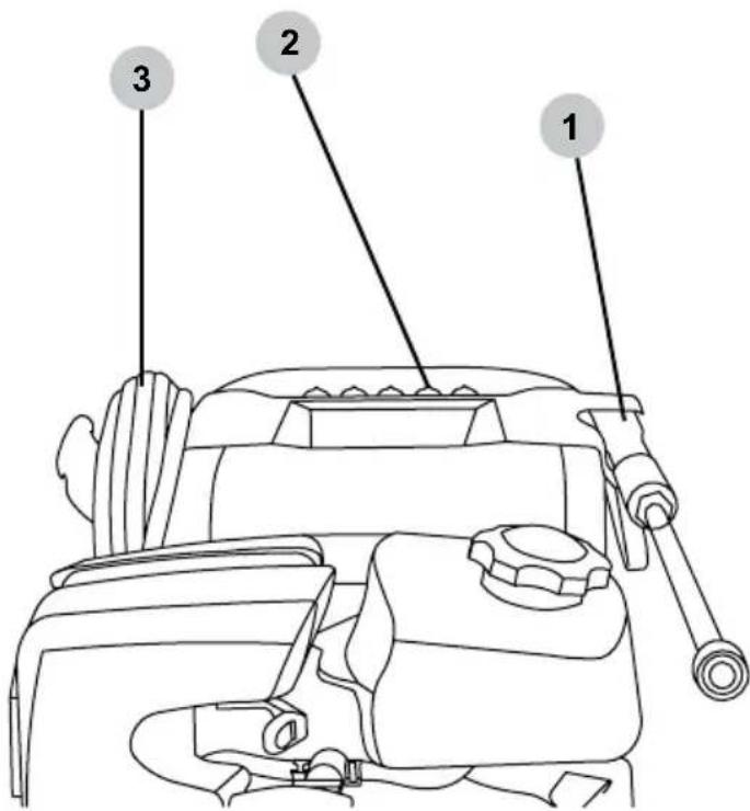 Simpson Megashot MS60763-S - Organiser les accessoires - 1