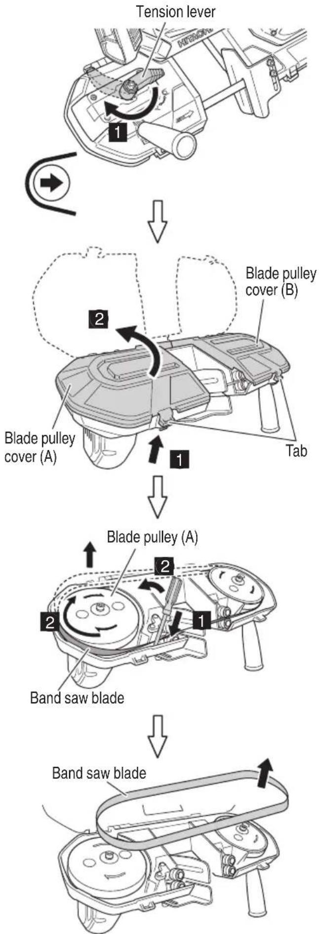 HITACHI CB18DBLP4 - How to remove (Fig. 12) - 1