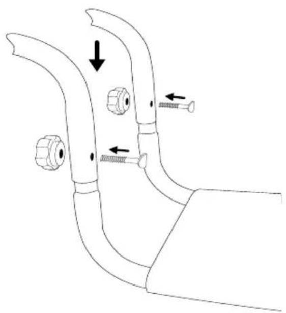 Simpson Megashot MS60852-S - Install knob-style handle - 1