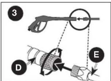 Simpson PowerShot PS60981 - INSTRUCCIONES PARA ARMAR (FIG. 2-4) - 5