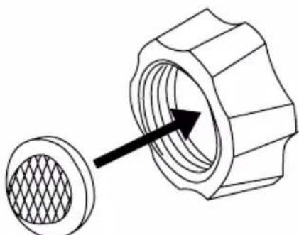 Simpson Mini Brute MB1518-S - Filtro de entrada de agua - 1