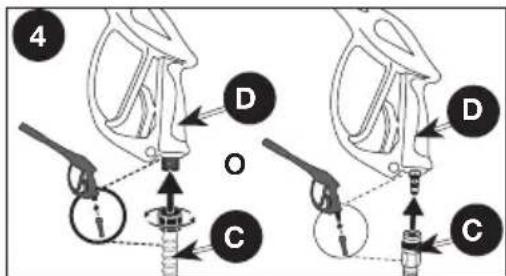 Simpson PowerShot PS-K4033-S - INSTRUCCIONES PARA ARMAR (FIG. 2-4) - 6