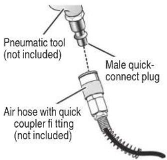 METABO EC914S - USING THE AIR COMPRESSOR - 4