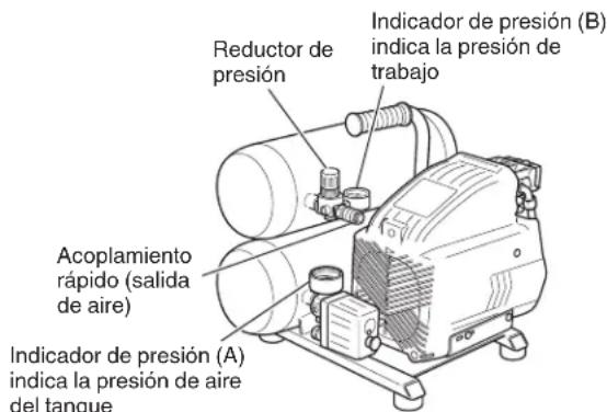 METABO EC99S - Ajuste la presión de trabajo - 3