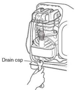 METABO EC99S - CAUTION: Overfi lling with oil will cause premature compressor failure. Do not overfi ll. - 1