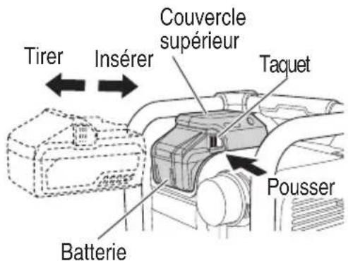 METABO EC36DAQ4 - PROCESDE DE DÉPOSE ET INSTALLATION DE LA BATTERIE - 1