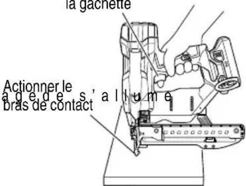 METABO N1804DA - Ne laissez jamais l'agrafeuse sous tension. Cela pourrait provoquer un accident. - 1