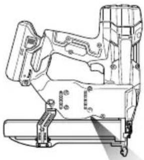 METABO N1804DA - How to use the LED light - 2