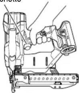METABO N1804DA - Ne laissez jamais l'agrafeuse sous tension. Cela pourrait provoquer un accident. - 2